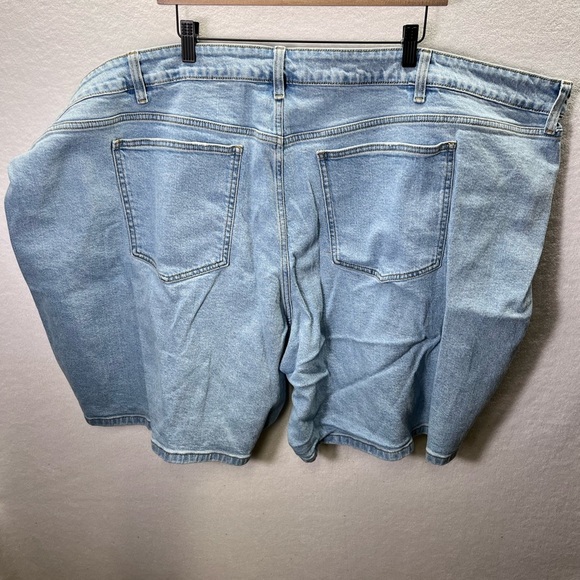 Torrid Baggy Jort jeans Shorts Womens 30W Plus Size Denim Summer Shorts 2152 - Picture 6 of 7